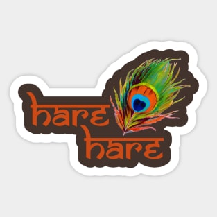 Hare Hare Sticker